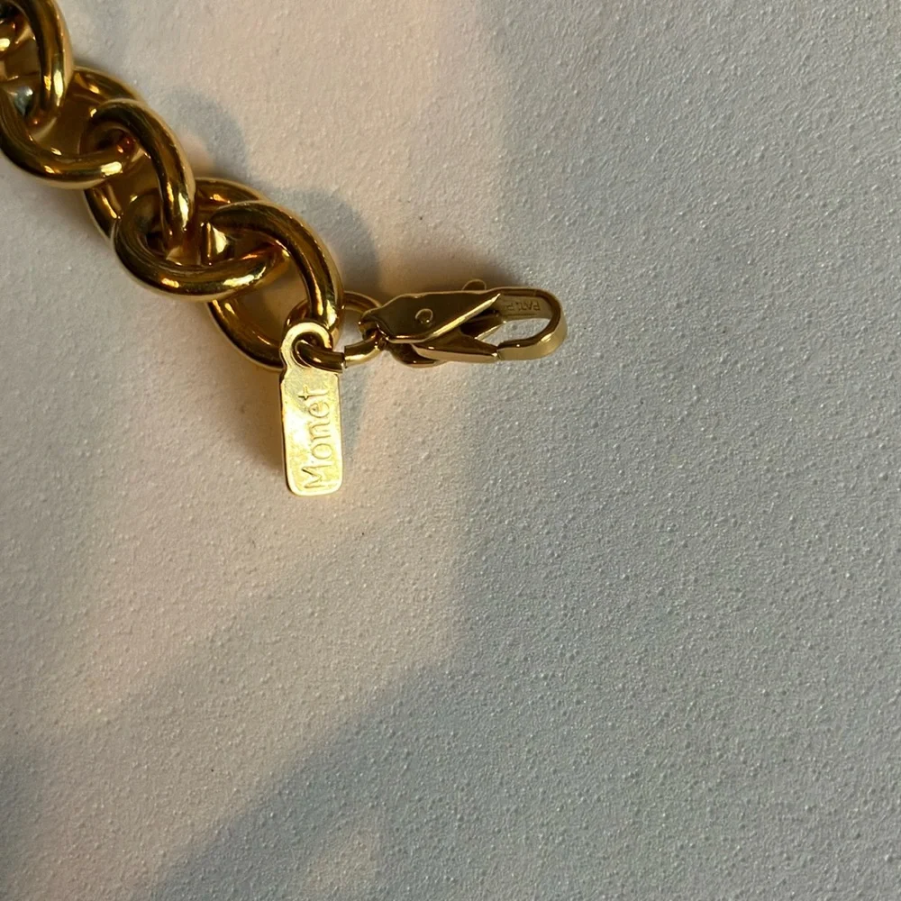 Faux Gold Necklace Lot of 5 - Picture 3 of 10